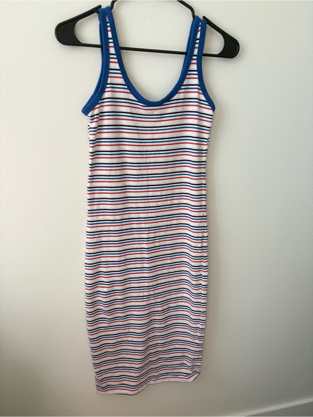 Zara Fourth of July Dress Striped Nautical